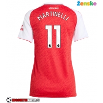 Ženske Nogometnih dresov Arsenal Gabriel Martinelli #11 Domači 2025-26 Kratki rokavi